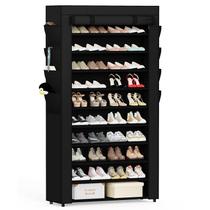 Zapatero Mavivegue con Cubierta de 10 Niveles 33x11x174 cm