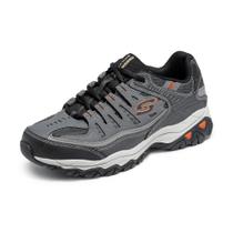 Zapatillas Fashion Skechers Afterburn M. Fit Hombre Cuero Zapatillas Fashion Skechers Afterburn M. Fit Hombre Cuero