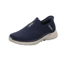 Zapatillas para Caminar Slip-on Skechers GO Walk 6 Easy On Azul Marino para Hombre Zapatillas para Caminar Slip-on Skechers GO Walk 6 Easy On Azul Marino para Hombre