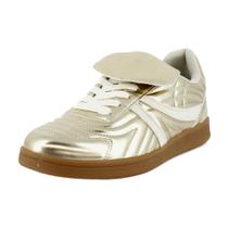 Zapatillas para mujer Steve Madden Madrid Oro con tacón de 2,5 cm Zapatillas para mujer Steve Madden Madrid Oro con tacón de 2,5 cm