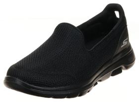 Zapatillas Skechers GO Walk 5 para Mujer Negro Talla 5 Ancho