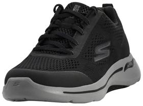 Zapatillas Skechers Go Walk Arch Fit Idyllic para Hombre Negro/Gris