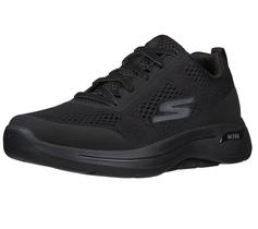 Zapatillas Skechers Go Walk Arch Fit Idyllic para Hombre, Negro, Talla 8 Extra Ancha Zapatillas Skechers Go Walk Arch Fit Idyllic para Hombre, Negro, Talla 8 Extra Ancha