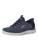 Zapatillas Skechers Summits Key Pace sin Cordones Azul Marino para Hombre Talla 13