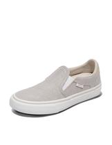 Zapatillas Vans Asher Deluxe Slip-On de Lona para Mujer, Verano, Taupe, Talla 9