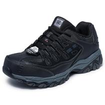 Zapato de Construcción Skechers Cankton con Puntera de Acero para Hombre Negro 7W Zapato de Construcción Skechers Cankton con Puntera de Acero para Hombre Negro 7W