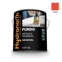 Zarcão Fundo Laranja 3,6 Litros - Prepara Superfície de Metal - Hydronorth
