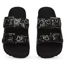 Zaxy Grendene Confortavel Mickey Preto Fivela Ajustavel 18262