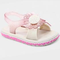 Zaxynina Spring Sandália Baby Flor Auto Colante Original