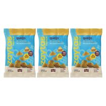 Zaytas Protein Queijo 12g Proteina Com Colageno Kit 3 Snack Fit 35g Zaya