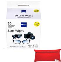 Zeiss Lens Wipes 50 Lenços Limpa Lentes Celular