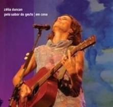 Zélia duncan pelo sabor do gesto em cena - ao vivo cd Zélia duncan pelo sabor do gesto em cena - ao vivo cd