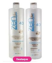Zen Hair Plástica Dos Fios 4d Escova Progressiva 2x1000ml Zen Hair Plástica Dos Fios 4d Escova Progressiva 2x1000ml