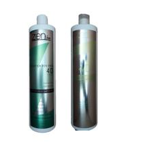 Zen Hair Progressiva 4D Coco Ativo 1L Shampoo 4D - 2x1L