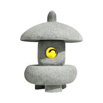 Zen Jardim Mini Pagode Lanterna Luz Decoração Ao Ar Livre Tanque De Peixes Bonsai Aquário Quintal