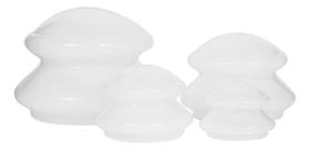 Zenai - 4 Ventosas De Silicone Massagem Corporal Anti Celulite