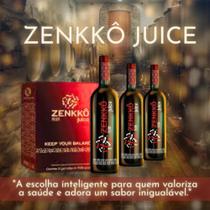Zenkko Juice suco terapêutico kit com 3 unidades de garrafa 900 grama