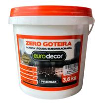 Zero Goteira 3.6kg Branca Emborrachada Premium Impermeabiliza Fachada Laje e Telhado
