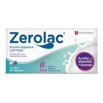 Zerolac Lactase Enzima Digestiva 30 Capsulas Zerolac Lactase Enzima Digestiva 30 Capsulas