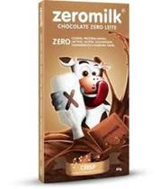 Zeromilk Chocolate 40 Cacau - Genevy - Com Flocos de Arroz - Crispy - 80g