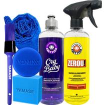 Zerou Cry Baby Easytech Limpeza e Acabamento de Plásticos e Pneus