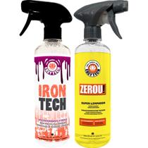 Zerou Iron Tech Easytech Limpador de alta performance, removedor de resíduos incrustados pneus, borrachas, e plásticos Descontaminante Ferroso