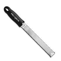 Zester de Aço Inox Microplane com Cabo Preto 30CM