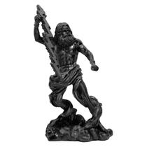 Zeus Deus Grego Mitologia Trovão Relâmpago Estátua de Resina Zeus Deus Grego Mitologia Trovão Relâmpago Estátua de Resina