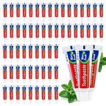 Zhjianup Mini Creme Dental 100 Tubos 5g Sabor Hortelã para Viagem Zhjianup Mini Creme Dental 100 Tubos 5g Sabor Hortelã para Viagem