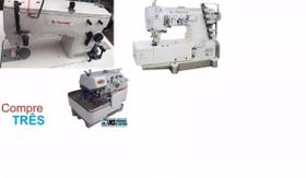 Zig Zag 3 PontosSemi+galoneira FY31016 +Overlock Industriais