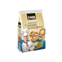 Ziko Baked Snack Crackers Bistoito SesameRings 100gImportado Ziko Baked Snack Crackers Bistoito SesameRings 100gImportado
