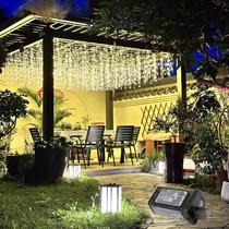ZIMINGU Luces de Cascada Icicle 10m 400 LED 8 Modos IP44