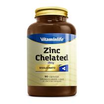 Zinc Chelated 28mg - 90 Cápsulas - VitamínLife Zinc Chelated 28mg - 90 Cápsulas - VitamínLife