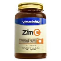 ZinC Vitamina C + Zinco 30 Cápsulas Vitaminlife