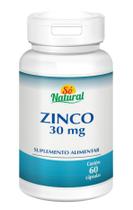 Zinco 30 Mg 60 Cápsulas Só Natural Zinco 30 Mg 60 Cápsulas Só Natural
