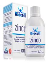 Zinco Biocell - Suplemento Alimentar Líquido Sublingual