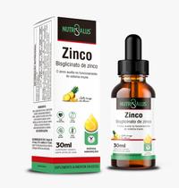 Zinco Bisglicinato Em Gotas Alta Absorção Sabor Laranja Com Abacaxi Uso Infantil E Adulto 30ml Nutri Salus