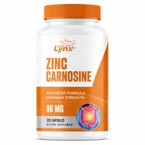 Zinco Carnosina Leaping Lynx 86mg 120 Cápsulas Zinco Carnosina Leaping Lynx 86mg 120 Cápsulas