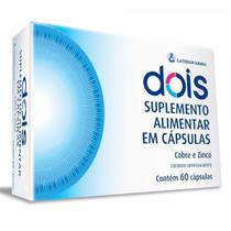 Zinco + Cobre Dois Latinofarma 60 cápsulas Zinco + Cobre Dois Latinofarma 60 cápsulas
