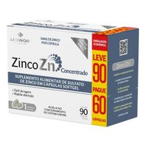 Zinco Concentrado - 90 Cápsulas - La San Day Zinco Concentrado - 90 Cápsulas - La San Day