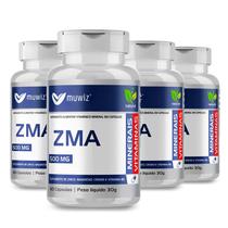 Zinco magnésio vitamina b6 cromo 60 caps polivitaminico zma muwiz kit 4 Zinco magnésio vitamina b6 cromo 60 caps polivitaminico zma muwiz kit 4