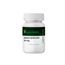 Zinco quelado 20mg 60 cápsulas Zinco quelado 20mg 60 cápsulas