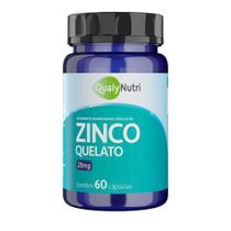 Zinco quelato 28mg com 60 cápsulas