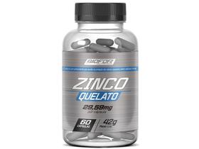 Zinco Quelato 29,59mg 60 Cápsulas Biofor - Sem Sabor