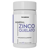 Zinco Quelato 29,59mg 60 Cápsulas - Natunéctar Zinco Quelato 29,59mg 60 Cápsulas - Natunéctar