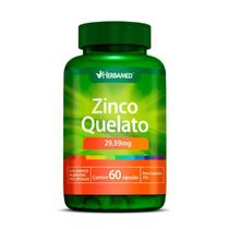Zinco Quelato 60 Capsulas 29,59mg Herbamed Zinco Quelato 60 Capsulas 29,59mg Herbamed