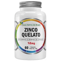 Zinco Quelato 60 Cápsulas - Flora Nativa