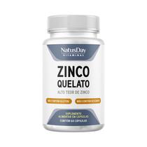 Zinco Quelato (60 Cápsulas) - Natusday Zinco Quelato (60 Cápsulas) - Natusday