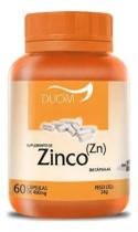 Zinco Quelato Com 60 Capsulas Duom Uma Ao Dia