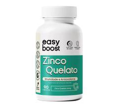 Zinco Quelato Easy Boost Bisglicinato 100% 29mg 90 Capsulas